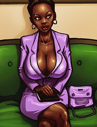 Ebony cock sucking sluts in comics
