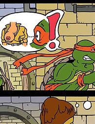 TMNT and the slut from channel six