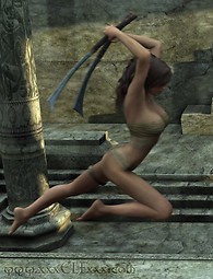 Elf girl nude fighter