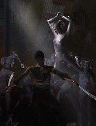 Sex Fee magische Rituale in Fantasy-Welt von Lust in 3D