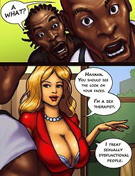 Sex Therapist - hot interracial comics