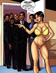 Dampfende heiße interracial Comics über weiße Frau, die schwarzen Männer sehnt.